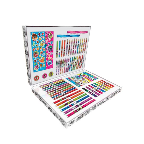 Ароматный набор для творчества Scentos - Арт-кейс (карандаши, ручки, маркеры, фломастеры, наклейки) фото 3