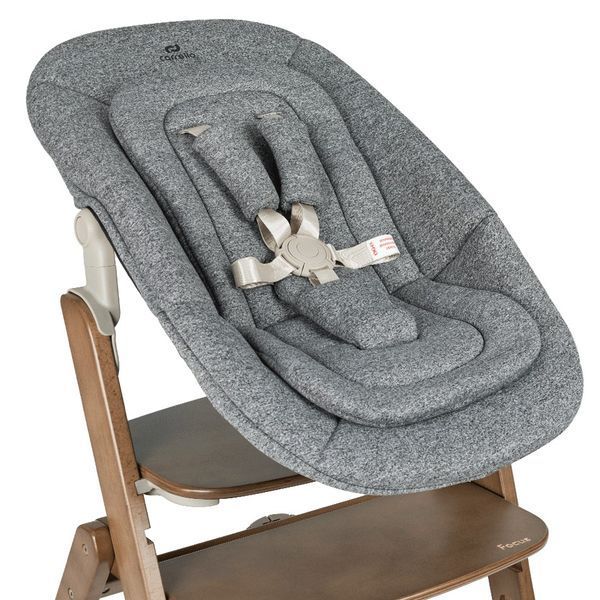 Стульчик для кормления CARRELLO Focus деревянный с шезлонгом Whisper Grey CRL-16801 фото 5