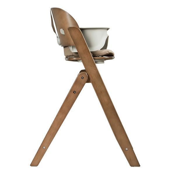 Стульчик для кормления CARRELLO Focus деревянный с шезлонгом Whisper Grey CRL-16801 фото 3