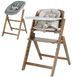 Стульчик для кормления CARRELLO Focus деревянный с шезлонгом Whisper Grey CRL-16801 фото 1