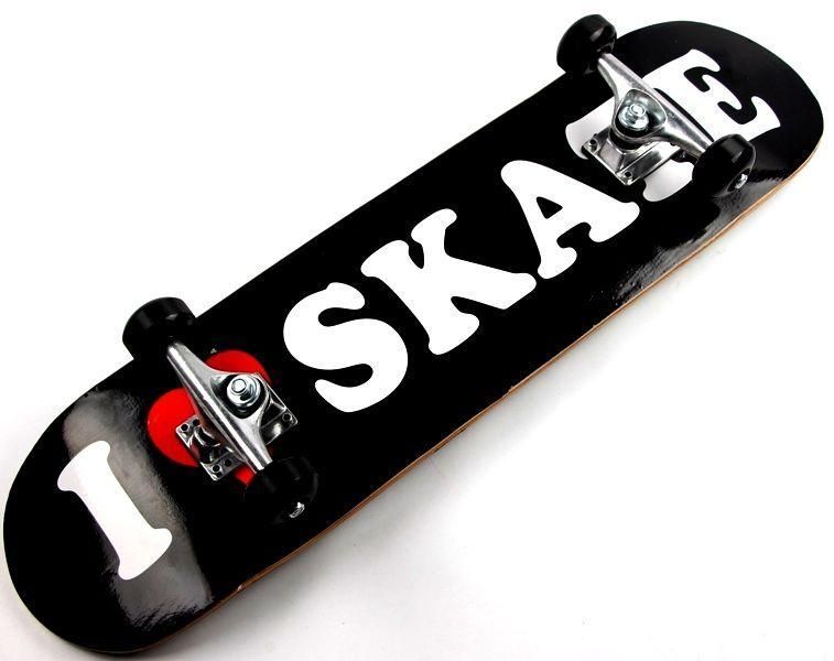 Дитячий скейтборд (Скейт) для початківців дерев'яний Scale Sports "Loveskating" до 85 кг фото 2