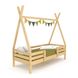 Дерев'яне ліжко для підлітка SportBaby Вігвам лак 190х80 см фото 4