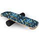Деревянный балансборд SwaeyBoard Grip Track с пробковым покрытием фетровый валик 10 см до 120 кг фото 1