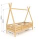 Дерев'яне ліжко для підлітка SportBaby Вігвам лак 190х80 см фото 6