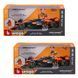Колекційна модель Bburago Формула 1 McLaren MCL38, з фігуркою, масштаб 1:24, чорний з помаранчевим 18-28040 фото 6