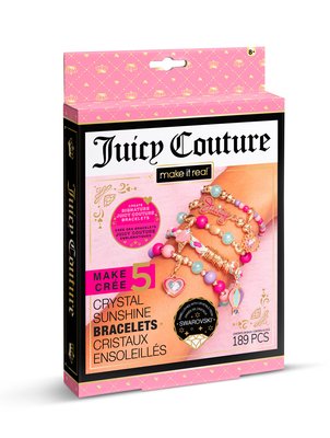 Juicy Couture Міні набір для створення шарм-браслетів «Сонячне сяйво» з кристалами Swarovski фото 1