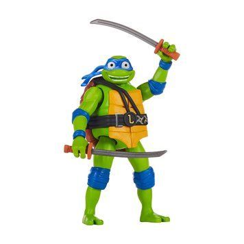Игровая фигурка с артикуляцией TMNT Черепашки-Ниндзя Movie III Леонардо звук эффекты 14 см фото 1