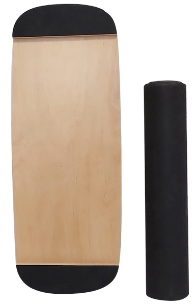 Деревянный балансборд SwaeyBoard форма Standart Grip Vibes с ограничителями до 120 кг фото 2