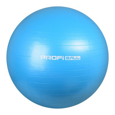 М'яч для фітнесу (фітбол) ProfiBall 65 см Блакитний M 0276 фото 1