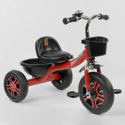 Дитячий триколісний велосипед Best Trike EVA колеса червоний LM-3577 фото 1