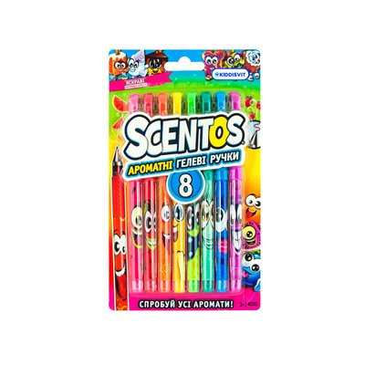 Набір ароматних гелевих ручок Scentos - Феєрія ароматів (8 кольорів) фото 1