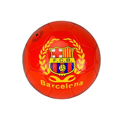 Футбольный мяч №5 Bambi FC PU диаметр 21 см Красный FB20128 фото 1