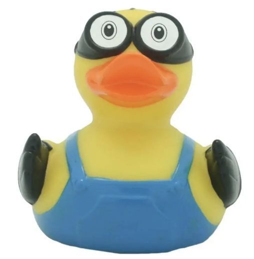 Стильная тематическая резиновая уточка FunnyDucks "М" (L2048) фото 4
