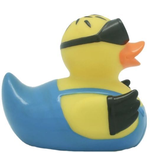 Стильная тематическая резиновая уточка FunnyDucks "М" (L2048) фото 2