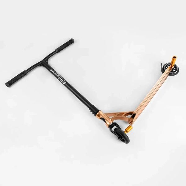 Трюковый самокат Best Scooter Spider HIC-система, пеги, анод, колёса 110 мм кремовый 55084 фото 7
