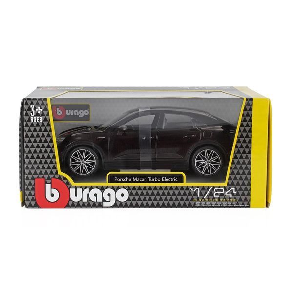 Колекційна модель автомобіля Bburago Porsche Macan 4 Electric, масштаб 1:24, чорний 18-21114 фото 5