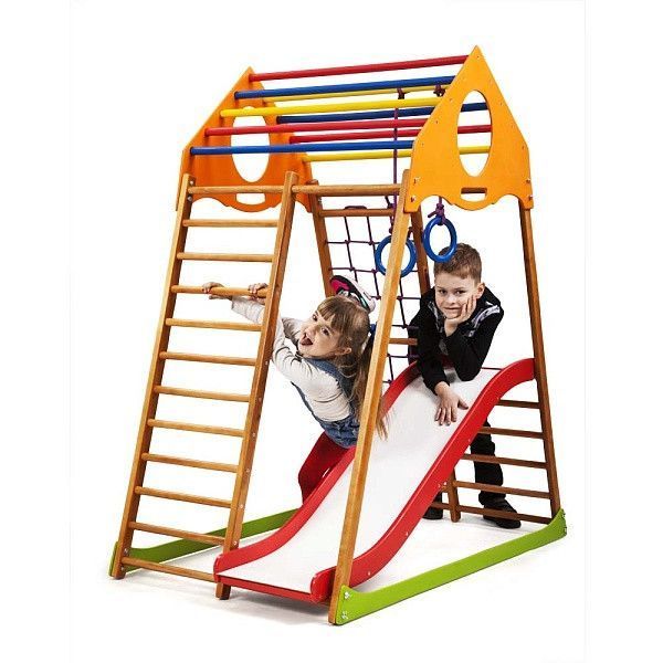 Ігровий домашній спортивний куточок SportBaby KindWood Plus 1 фото 7