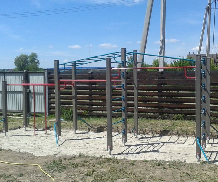Уличный спортивный комплекс Kidigo Олимпиец 628х270х252см фото 9