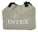 Велюровий надувний матрац для відпочинку та сну Intex полуторний з електронасосом 137х191х33 см 67768 фото 6