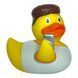 Стильна тематична гумова качечка FunnyDucks "Блогер" L1330 фото 5