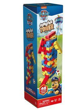 Настольная игра Spin Master Дженга Щенячий патруль на 48 блоков фото 1