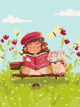 Детская картина по номерам BrushMe "Фея на каникулах &copy;Yana Kozak" 30х40см KBS0124 фото 1