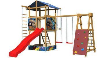 Дитячий ігровий комплекс SportBaby-9 420х400х315см фото 1
