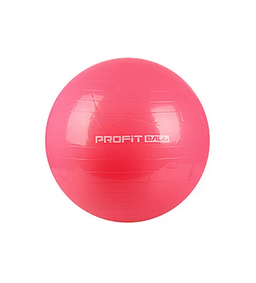 М'яч для фітнесу (фітбол) ProfitBall 75 см Червоний MS 0383 фото 1