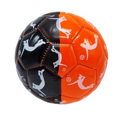 Футбольний м'яч дитячий №2 Bambi PVC діаметр 15 см Помаранчевий C 44734 фото 1