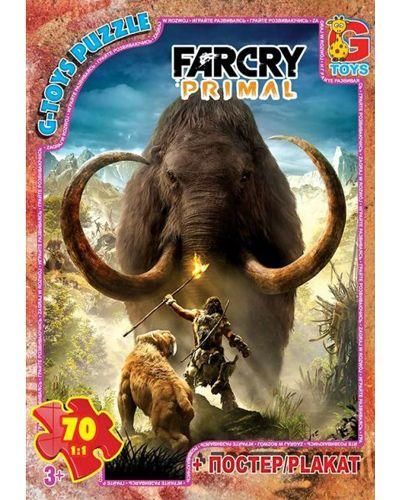 Пазлы G-Toys "Far Cry: мамонт" 70 элементов + постер 21 х 30 см FCP03 фото 1