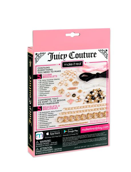Juicy Couture Міні набір для створення шарм-браслетів «Королівський шарм» фото 2