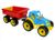 Іграшковий трактор з причепом ТехноК 51 см синій 3442 фото 1