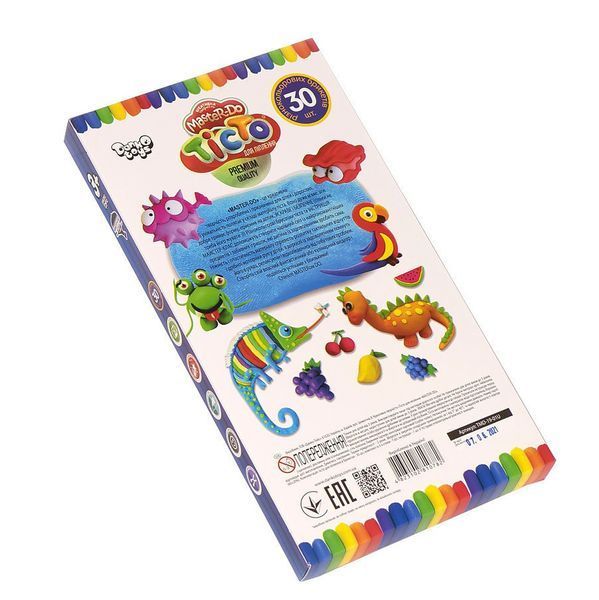 Тісто для ліплення Danko Toys Master-Do 30 брикетів (укр) TMD-19-01U фото 2