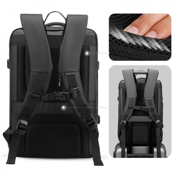 Міський стильний рюкзак - сумка Mark Ryden Switch для ноутбука 17.3' колір чорний MR9299 фото 7