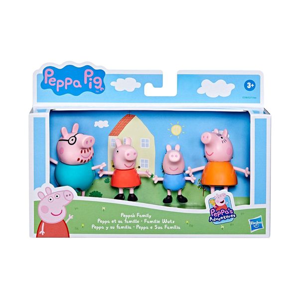 Лицензионный набор фигурок Peppa - Дружная семья Пеппы фото 3