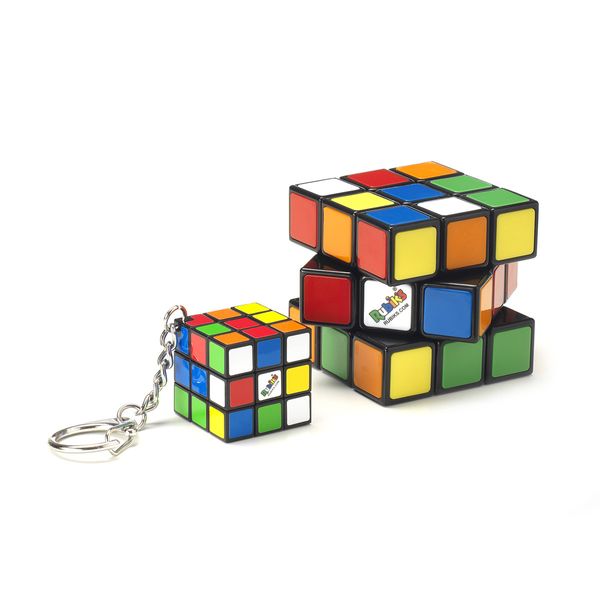 Кубик Рубика RUBIK`S 3х3 и мини-кубик (с кольцом) фото 2
