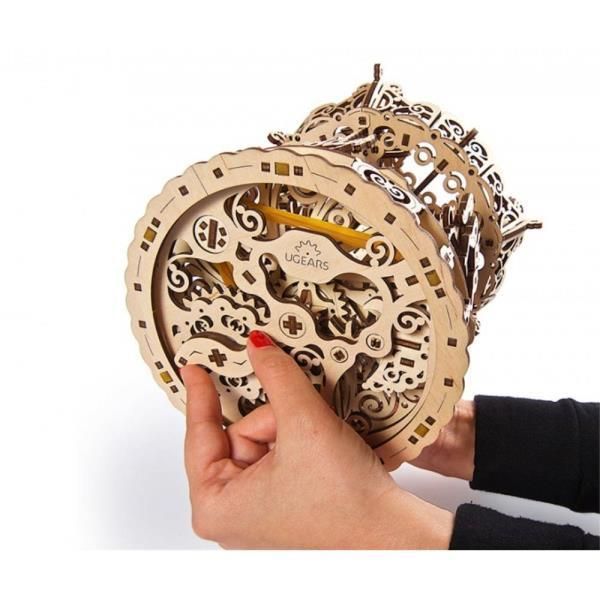 3D конструктор механічний дерев'яний Ugears Карусель 305 деталей 70129 фото 4