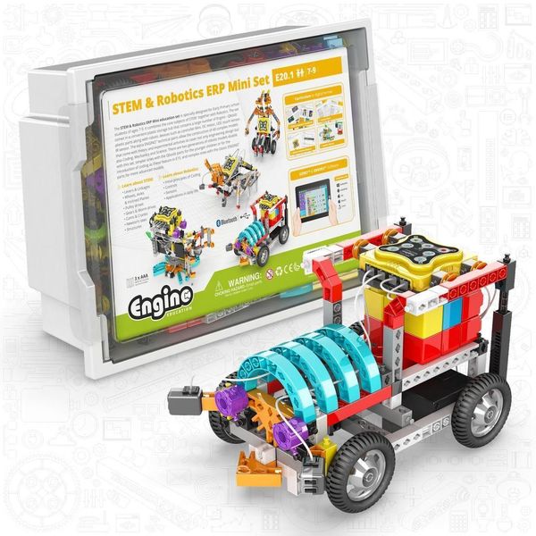 Дитячий конструктор STEM Engino Robotics Mini Set v2 E20 фото 1