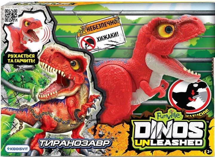 Реалистичный интерактивный динозавр Dinos Unleashed серии "Walking & Talking" - Тиранозавр фото 2