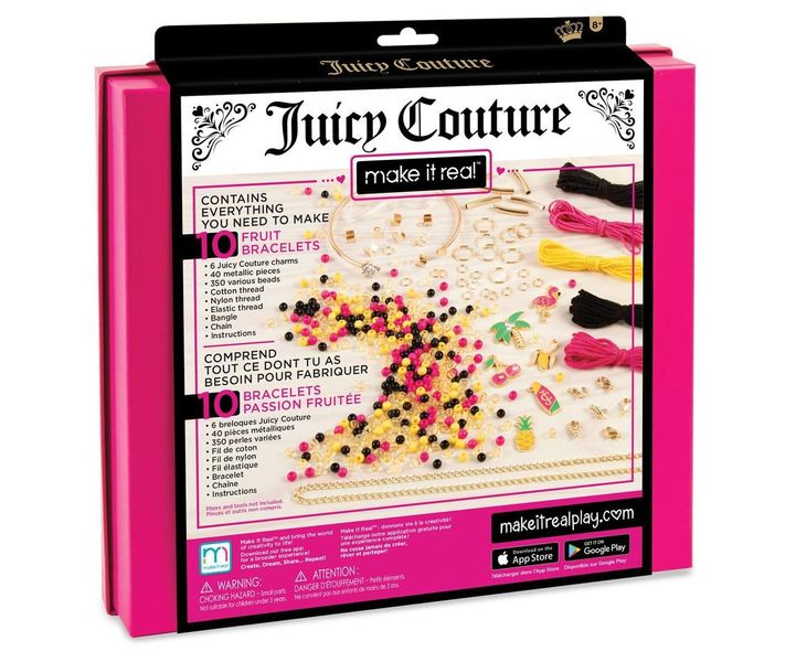Juicy Couture: Набор для создания шарм-браслетов Фруктовая страсть фото 2