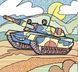 Водная раскраска Crystal Book "Военная техника" укр фото 2