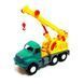 Игрушечный автокран Colorplast Магирус 50 см желто-зеленый 0503 фото 1