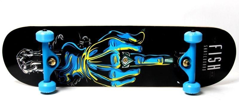 Професійний скейтборд (Скейт) з канадського клена Fish Skateboard "Finger" фото 2