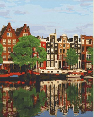 Картина за номерами Art Craft "Кольоровий Амстердам" 40х50 см 11227-AC фото 1