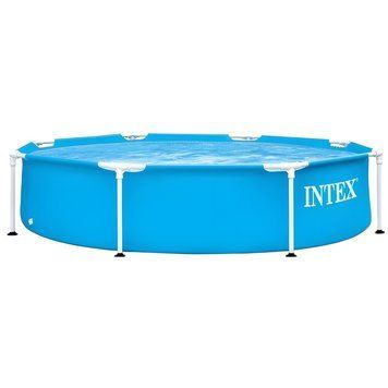 Каркасный круглый бассейн Intex Metal Frame 1828 л 244х51 см 28205 NP фото 1
