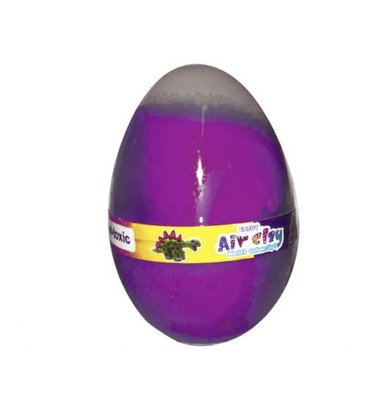Маса для ліплення в яйці (фіолетова) фото 1
