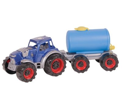 Іграшковий трактор - молоковоз Оріон Texas з причепом 53 см синій 353 фото 1