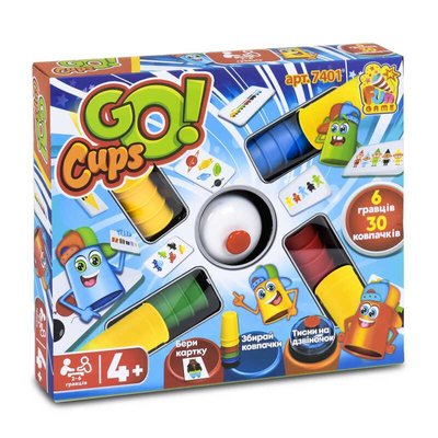 Настольная игра Fun Game "Go Cups" (укр) 7401 фото 1
