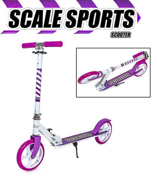 Самокат двоколісний складаний Scooter 460 Violet фото 2