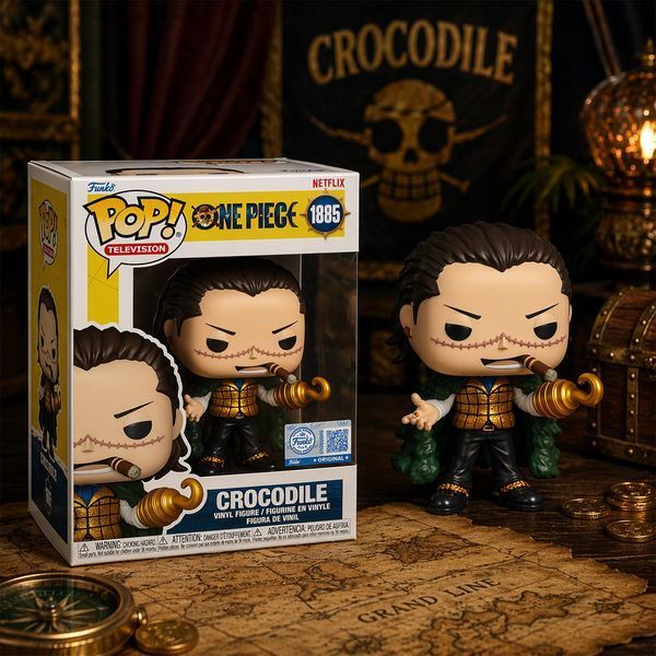 Игровая фигурка FUNKO POP! One Piece / Большой куш S1 Крокодайл 9,6 см 92036 фото 3